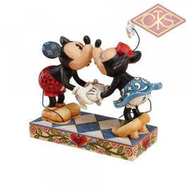 Disney Traditions Figure - Mickey Mouse & Minnie Smooch For My Sweetie (17Cm) Disney Traditions