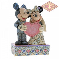 Disney Traditions - Mickey Mouse And Minnie Two Souls One Heart (18 Cm) Figurines