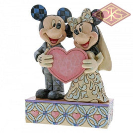 Disney Traditions - Mickey Mouse And Minnie Two Souls One Heart (18 Cm) Figurines
