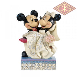 DISNEY TRADITIONS Figure - Mickey Mouse - Mickey & Minnie "Wedding" (17cm)