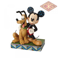 DISNEY TRADITIONS Figure - Mickey Mouse - Mickey & Pluto "Best Pals" (15cm)