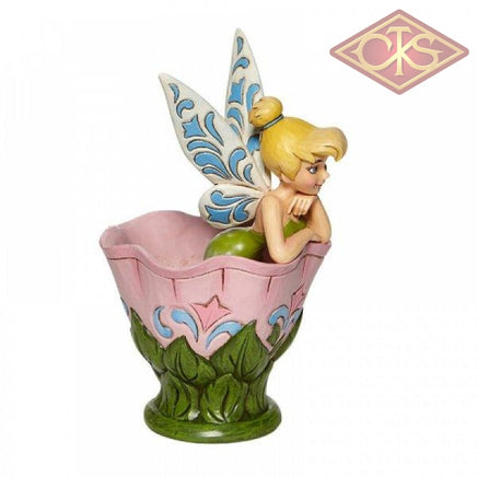 Disney Traditions - Peter Pan - Tinkerbell Sitting in a Flower "A Spot of Tink" (16cm)