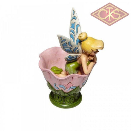 Disney Traditions - Peter Pan Tinkerbell Sitting In A Flower A Spot Of Tink (16Cm) Figurines