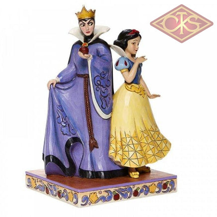 DISNEY TRADITIONS Figure - Snow White & The Seven Dwarfs - Snow White & Evil Queen "Evil and Innocence" (21cm)