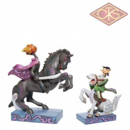 Disney Traditions - The Legend of Sleepy Hollow - Headless Horseman & Ichabod Crane "Heads Up, Ichabad!" (18 cm)