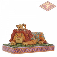 Disney Traditions - The Lion King Simba & Mufasa A Fathers Pride (11 Cm) Figurines