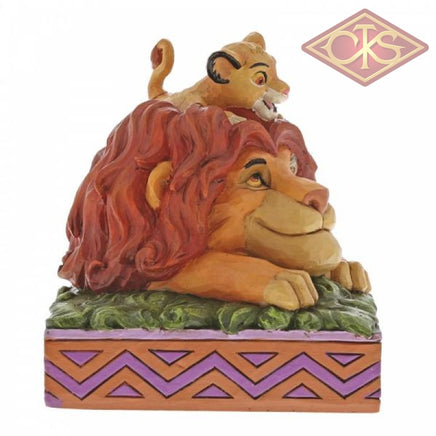 Disney Traditions - The Lion King Simba & Mufasa A Fathers Pride (11 Cm) Figurines