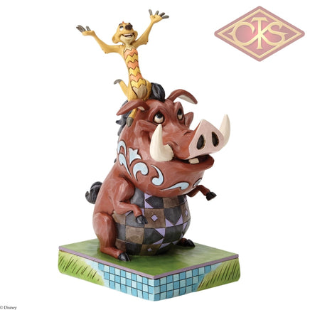 Disney Traditions - The Lion King Timon & Pumbaa Carefree Cohorts (18 Cm) Figurines