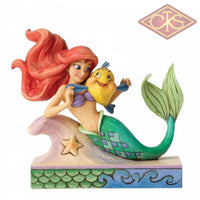Disney Traditions - The Little Mermaid - Ariel & Flounder "Fun & Friends" (13 cm)