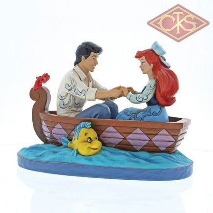 Disney Traditions - The Little Mermaid Ariel & Prince Eric Waiting For A Kiss (15 Cm) Figurines