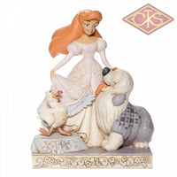 Disney Traditions - The Little Mermaid White Woodland Ariel Spirited Siren (20Cm) Figurines