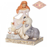 Disney Traditions - The Little Mermaid White Woodland Ariel Spirited Siren (20Cm) Figurines