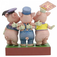 Disney Traditions - The Three Little Pigs - Silly Symphony Three Little Pigs "Squealing Siblings" (12 cm)