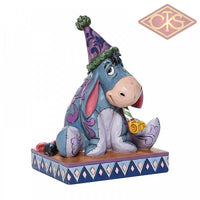 Disney Traditions - Winnie the Pooh - Eeyore w/  Birthday Hat "Birthday Blues" (15cm)