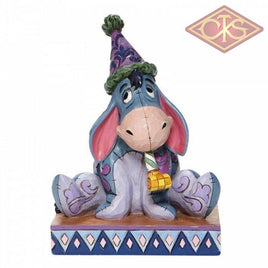 Disney Traditions - Winnie the Pooh - Eeyore w/  Birthday Hat "Birthday Blues" (15cm)