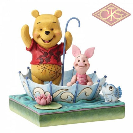 Disney Traditions - Winnie the Pooh - Winnie & Piglet "50 Years of Friendship" (16 cm)