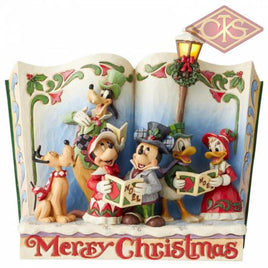 Disney Traditions - Mickey Mouse - Christmas Carol "Merry Christmas" (Storybook) (18 cm)