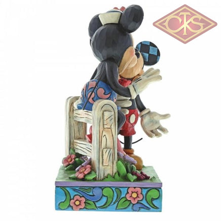 Disney Traditions - Mickey Mouse - Mickey Mouse & Minnie Mouse "Blossoming Romance" (17 cm)