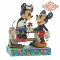 Disney Traditions - Mickey Mouse - Mickey Mouse & Minnie Mouse "Blossoming Romance" (17 cm)