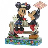 Disney Traditions - Mickey Mouse - Mickey Mouse & Minnie Mouse "Blossoming Romance" (17 cm)