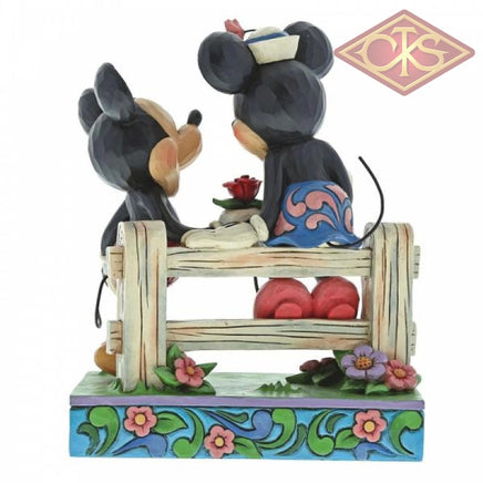 Disney Traditions - Mickey Mouse - Mickey Mouse & Minnie Mouse "Blossoming Romance" (17 cm)