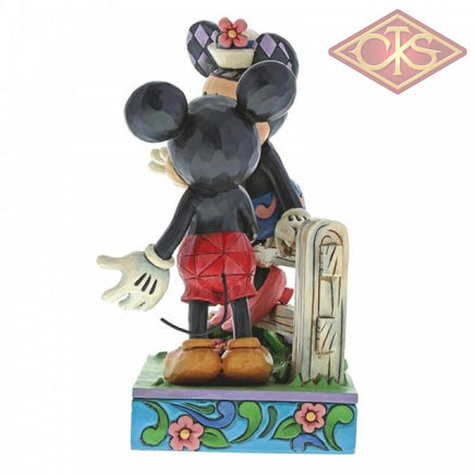 Disney Traditions - Mickey Mouse - Mickey Mouse & Minnie Mouse "Blossoming Romance" (17 cm)