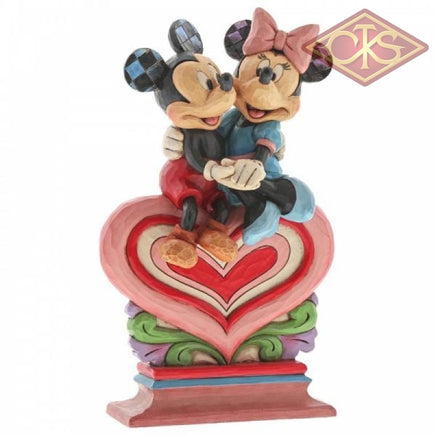 Disney Traditions - Mickey Mouse - Mickey Mouse & Minnie Mouse "Heart of Heart" (22 cm)
