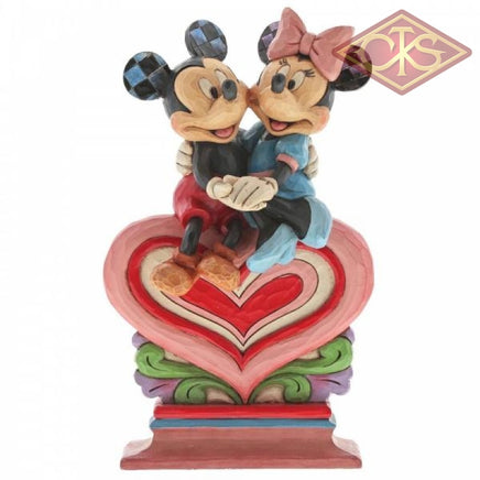 Disney Traditions - Mickey Mouse - Mickey Mouse & Minnie Mouse "Heart of Heart" (22 cm)