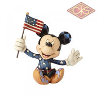 DISNEY TRADITIONS Figure - Mickey Mouse - Mickey Patriotic (9cm)