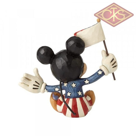 DISNEY TRADITIONS Figure - Mickey Mouse - Mickey Patriotic (9cm)