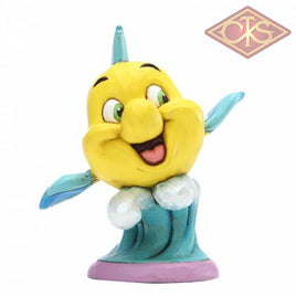 DISNEY TRADITIONS Figure - The Little Mermaid - Flounder "Go Fish !" (8cm)