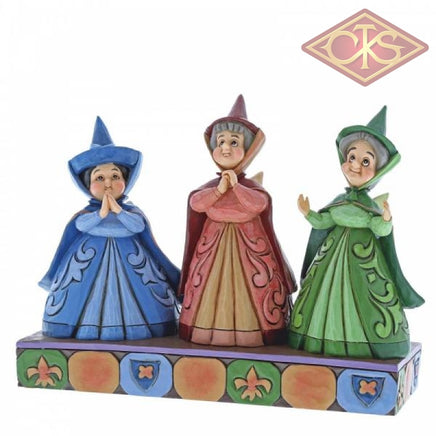 Disney Traditions - Sleeping Beauty - Three Fairies "Royal Guests" (7 cm)