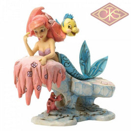 Disney Traditions - The Little Mermaid - Ariel & Flounder "Dreaming Under The Sea" (18cm)