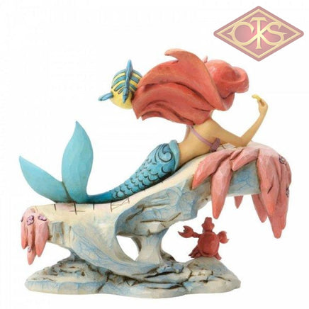 Disney Traditions - The Little Mermaid - Ariel & Flounder "Dreaming Under The Sea" (18cm)