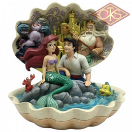 Disney Traditions - The Little Mermaid - The Little Mermaid Shell Scene  "Seashell Scenario" (20 cm)
