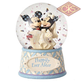 DISNEY TRADITIONS Waterball - Mickey Mouse - Mickey & Minnie Mouse "Happily Ever After" (17cm)