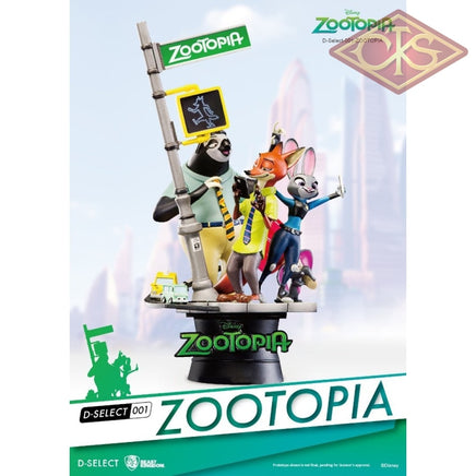 Disney - Zootopia Diorama (14 Cm) Figurines