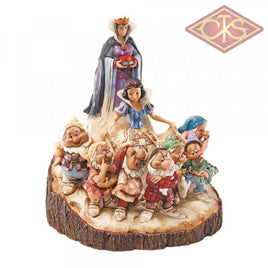 DISNEYT TRADITIONS Figure - Snow White & The Seven Dwarfs - Wood Carved Snow White (22cm)