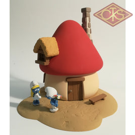 FARIBOLES Statue - Schtroumpf / Smurfen / Smurfs - House of Smurfs (Limited & Numbered) (17cm)