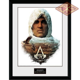 Framed Poster - Assassins Creed Origins Head (30 X 40 Cm) Posters