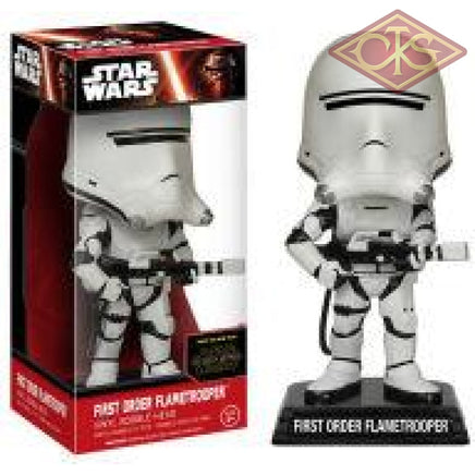 Funko Wacky Wobblers Bobble-Head - Star Wars The Force Awakens First Order Snowtrooper Figurines