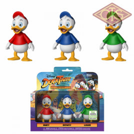 Funko Action Figure - Disney Duck Tales Huey Dewey & Louie (Eccc 2019) Exclusive Figurines