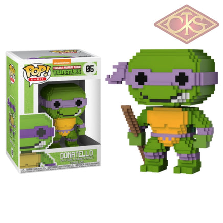 Funko Pop! 8-Bit - Teenage Mutant Ninja Turtles Donatello (05) Figurines