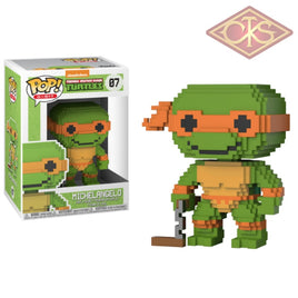 Funko Pop! 8-Bit - Teenage Mutant Ninja Turtles Michelangelo (07) Figurines