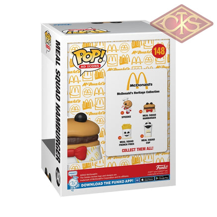 Funko POP! Ad Icons - McDonalds - Meal Squad Hamburger (148)