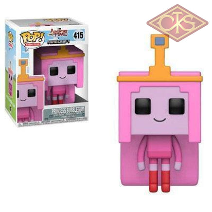 Funko Pop! Animation - Adventure Time / Minecraft Princess Bubblegum (415) Figurines
