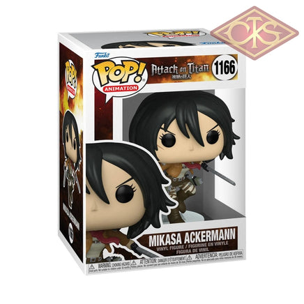 Funko POP! Animation - Attack on Titan - Mikasa Ackermann (1166)