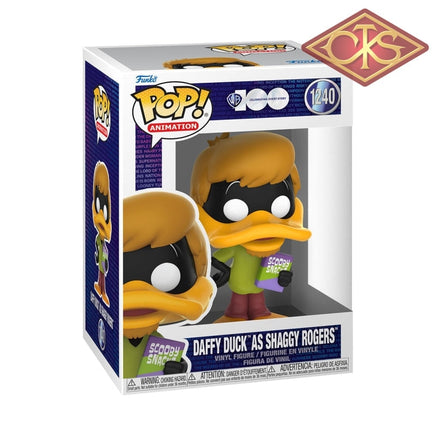 Funko POP! Animation - Looney Tunes - Daffy Duck as Shaggy Rogers (1240)