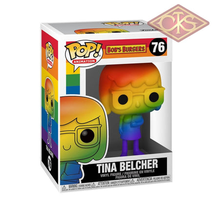 PRE-ORDER : Funko POP! Animation - Pride - Tina Belcher (Bob's Burgers) (76)