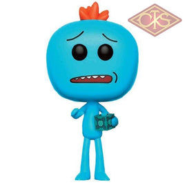 Funko Pop! Animation - Rick & Morty Mr. Meeseeks With Box (180) Exclusive Figurines